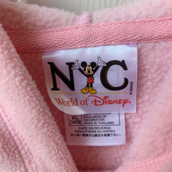 Disney fleece hoodie NYC size XL (kids) - Picture 7 of 8